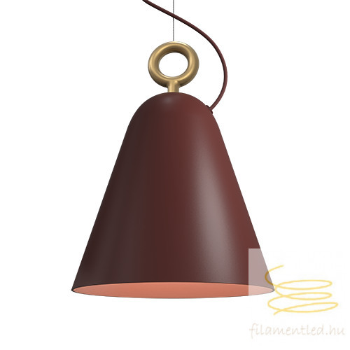 BELLA PENDANT RUST RED E14