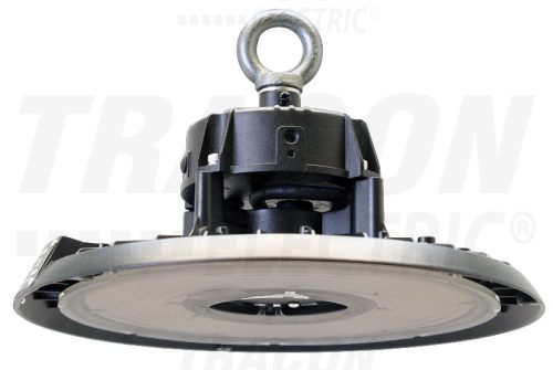 Tracon LED csarnokvilágító, kültéri, UFO forma 230V AC,  100W, 20.000 lm, 4500 K, 50000 h, IP65, 1-10V, EEI=B