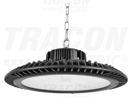 Tracon LED csarnokvilágító, kültéri,UFO forma 90-265 VAC, 100 W, 13000 lm, 4500 K, 50000 h, IP65, EEI=A+