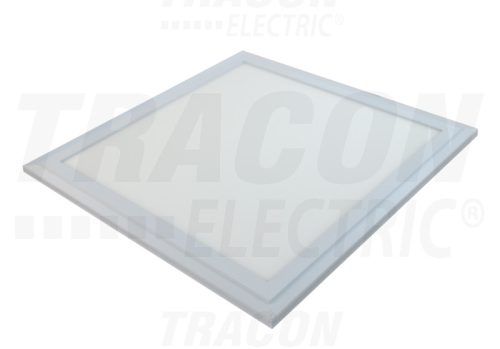 Tracon LED panel, négyzet, fehér 220-240 VAC; 48 W; 3300 lm; 595×595 mm, 4000 K; IP40, EEI=A