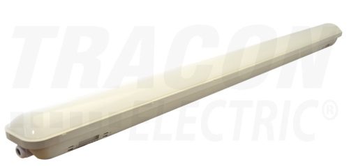 Tracon Védett LED ipari lámpatest vészvilágító funkcióval 230 V, 50 Hz, 36 W/3W, 4000 K, 3000/280 lm, IP65