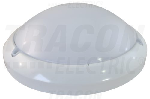 Tracon Műanyag védett beltéri fali LED lámpatest 230VAC,16 W,96×SMD,IP54,4500K, EEI=A,1285lm