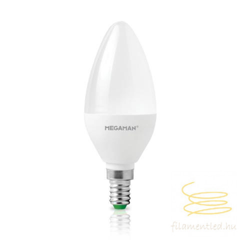 MEGAMAN LED  DIMMERABLE CANDLE OPAL E14 5,5W 2800K 330° OM40-03610