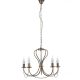 ONLI LAMPADARIO CANDELA 5 LUCI COL.BRONZO 4236/5B