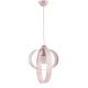 ONLI SOSPENSIONE SERENA 1xE27 COL.ROSA 4735/SR