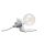 ONLI LUMETTO WIRE BIANCO SENZA LAMPADINA 4853/LB