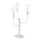 ONLI LAMPADA GRANDE MANTIS 3 LUCI BIANCA  S/LAMPADINE 4999/L3B