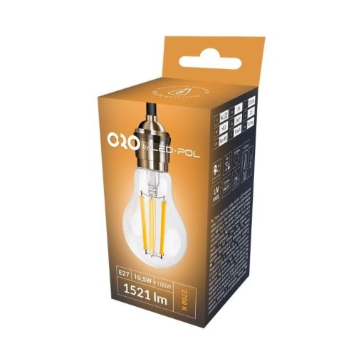 ORO-E27-A60-FL-CLARO-10,5W-DW