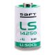 SAFT LS14250 1/2AA 3,6V Lítium 1/2 Ceruza Elem