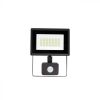 NOCTIS LUX 3 SMD 230V 20W IP44 CW fekete mozgásérzékelős