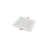 DURE 3 DOWNLIGHT 12W CW 230V 110DEG IP54 IK06 145X145X34 WHITE SQUARE INTEGRATED DRIVER