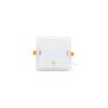 DURE 3 DOWNLIGHT 12W CW 230V 110DEG IP54 IK06 145X145X34 WHITE SQUARE INTEGRATED DRIVER