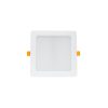 DURE 3 DOWNLIGHT 18W CW 230V 110DEG IP54 IK06 168X168X34 WHITE SQUARE INTEGRATED DRIVER