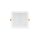 DURE 3 DOWNLIGHT 18W CW 230V 110DEG IP54 IK06 168X168X34 WHITE SQUARE INTEGRATED DRIVER