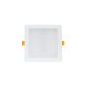 DURE 3 DOWNLIGHT 18W CW 230V 110DEG IP54 IK06 168X168X34 WHITE SQUARE INTEGRATED DRIVER