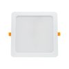 DURE 3 DOWNLIGHT 24W CW 230V 110DEG IP54 IK06 220X220X34 WHITE SQUARE INTEGRATED DRIVER