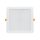 DURE 3 DOWNLIGHT 24W CW 230V 110DEG IP54 IK06 220X220X34 WHITE SQUARE INTEGRATED DRIVER