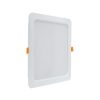 DURE 3 DOWNLIGHT 24W CW 230V 110DEG IP54 IK06 220X220X34 WHITE SQUARE INTEGRATED DRIVER