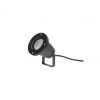 FLORI GU10 ALU 250V IP65 98X145MM BLACK SPIKE, REGULATED