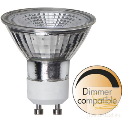 LED  Dimmerable PAR16 Glass, Ceramic, Halogen optic GU10 4,8W 3000K ST347-30-1