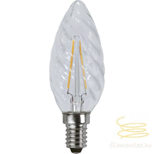 LED FILAMENT  CANDLE CLEAR, TWIST E14 2W 2700K ST351-02