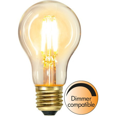 LED Filament Dimmerable Soft Glow Classic Clear E27 4W 2100K ST353-22-1