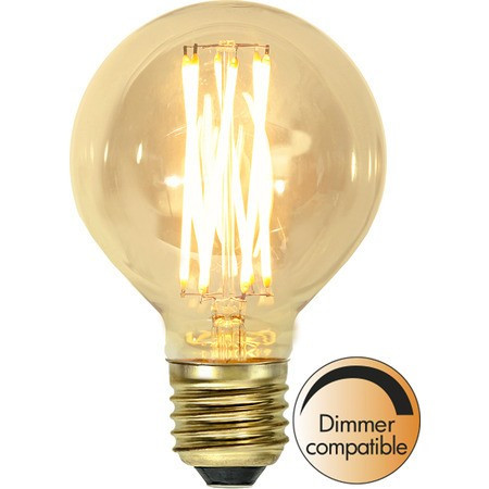 LED Filament Dimmerable G80 Vintage Gold Clear E27 3,7W 1800K ST354-50