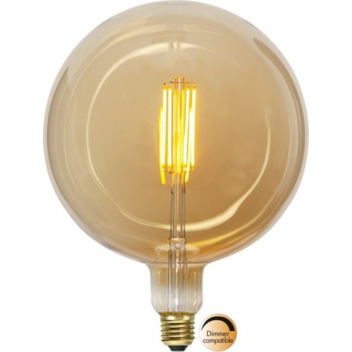 LED Filament Dimmerable G200 Vintage Gold Clear E27 4,5W 2000K ST355-02