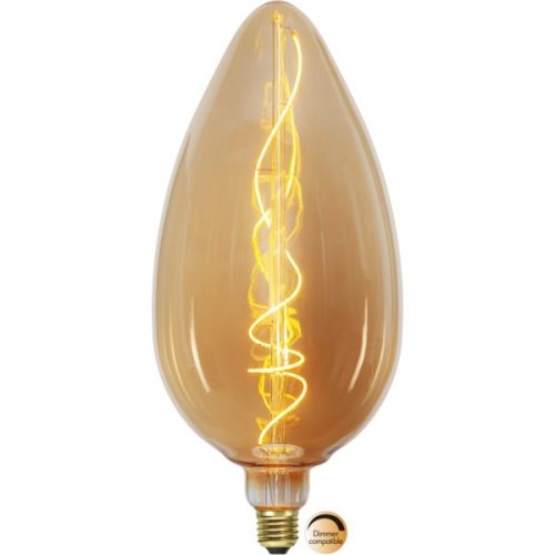 Startrading LED Filament Dimmerable C150 Vintage Gold Clear E27 5W 2100K ST355-06-1