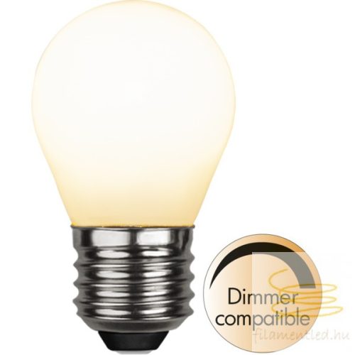 LED RICH COLOUR FILAMENT Dimmerable Ping Pong Opal E27 5W 3000K ST375-24-2