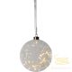 Glass Bauble Glow 457-75