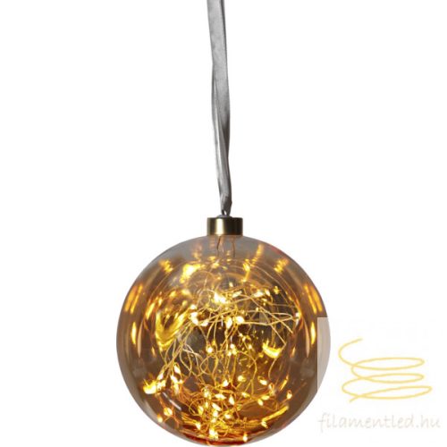 Glass Bauble Glow 457-76