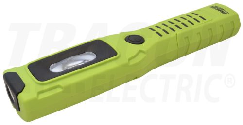 Tracon Akkumulátoros LED kézi lámpa 3/1 W, 6000K, 3,7V, 2200mAh, 300/100 lm, IP44, 3 h