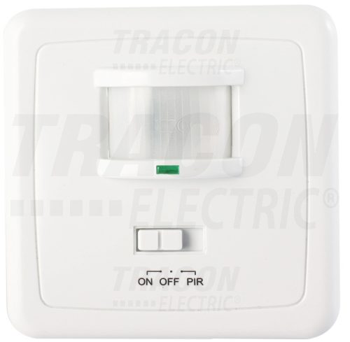 Tracon Mozgásérzékelő, süllyesztett, fehér 230 V, 50 Hz 160°, 3-2000lux, 10s-7min