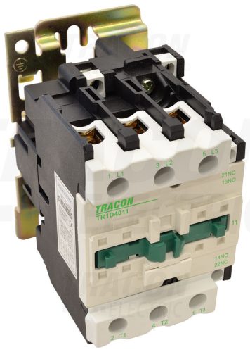 Tracon Kontaktor 660V, 50Hz, 95A, 45kW, 230V AC, 3×NO+(1×NO+1×NC)