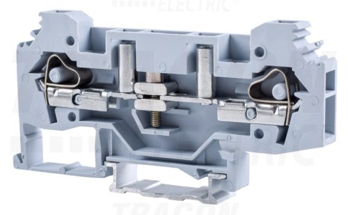 Tracon Mérő ipari sorozatkapocs, csavaros, sínre, szürke 250V 41A 0.2-6 mm2 2P