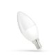 LED Gyertya E14 230V 8W CW