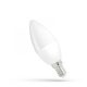 LED gyertya C37 E14 230V 1W WW SPECTRUM