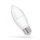 LED gyertya C37 E27 230V 1W CW SPECTRUM