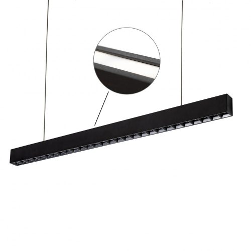 ALLDAY INSPIRE TWO SIDES DARK LIGHT 80° Fekete 840 63W 230V 168 cm Fekete